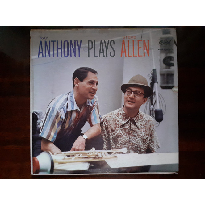 Vinyl record of LP Ray Anthony – Ray Anthony Plays Steve Allen