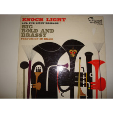 ENOCH LIGHT AND THE LIGHT BRIGADE-Big Bold And Brassy Percussion In Brass 1960 USA Jazz Big Band