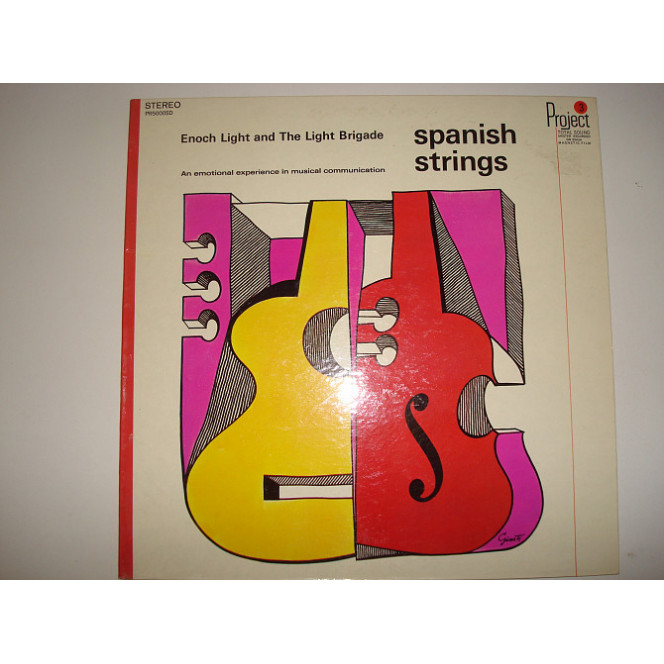 ENOCH LIGHT AND THE LIGHT BRIGADE-Spanish Strings 1973 Jazz, Latin Easy Listening