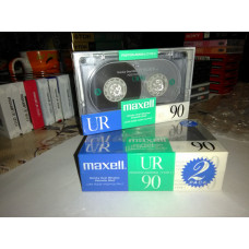 Audio cassette MAXELL UR 90 (1988) Japan market