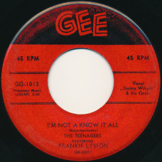 Frankie Lymon ‎– I Want You To Be My Girl