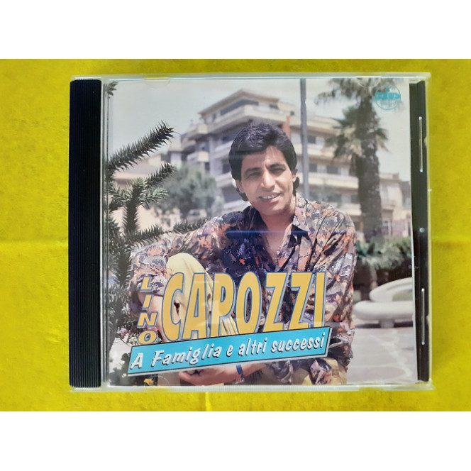 Compact disk signature CD Lino Capozzi – A Famiglia e Altri Successi