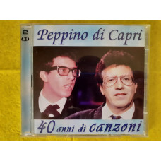 Двойной компакт диск фирменный CD Peppino Di Capri – 40 Anni Di Canzoni