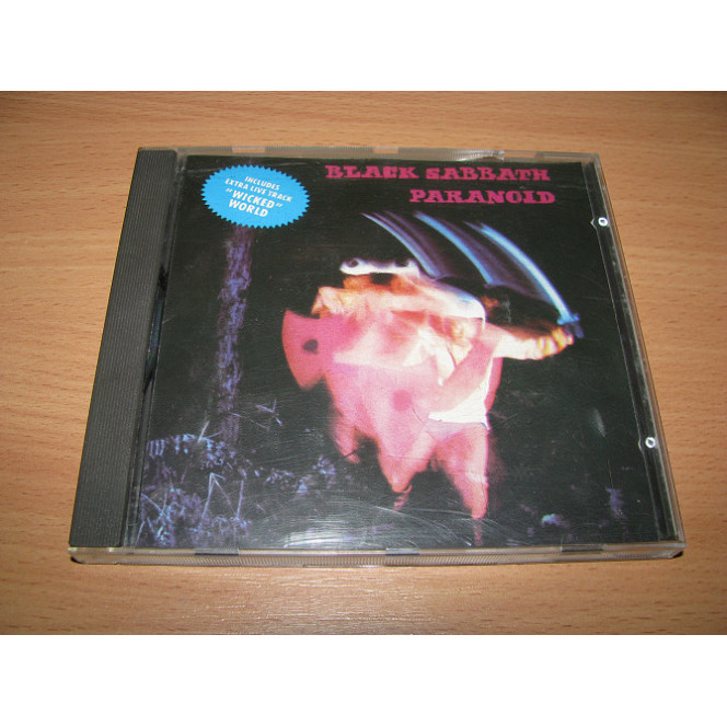 BLACK SABBATH - Paranoid (1986 Castle UK 1st press, NIMBUS)