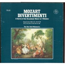 Mozart Divertimenti 3LP USA