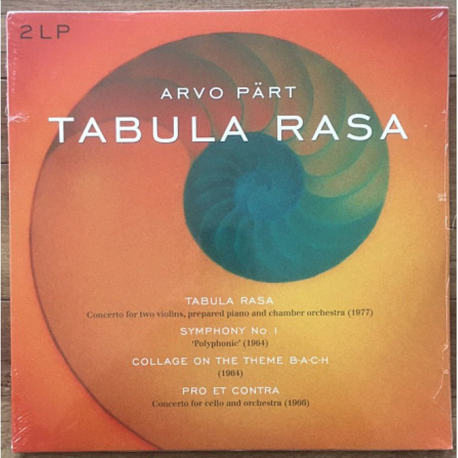 Arvo Part ‎– Tabula Rasa 2LP