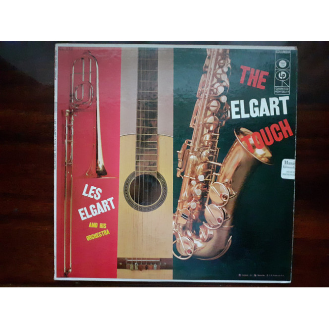 Vinyl record of LP Les Elgart And His Orchestra ‎ – The Elgart Touch