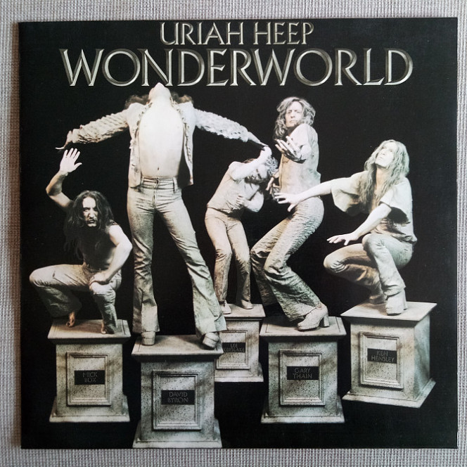 Uriah Heep 1974 Wonderworld. Bronze S 87931 (Germany) EX/EX+