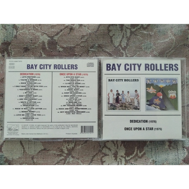 I will sell CD BAY CITY ROLLERS - 1976, 1975, 2in1