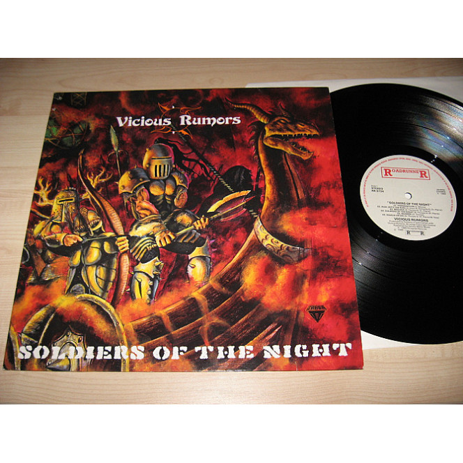 LP VICIOUS RUMORS Soldiers Of The Night (Roadrunner)