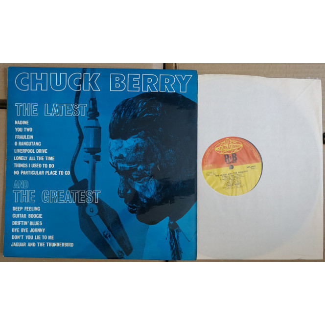 Chuck Berry ‎The Latest And The Greatest 1964 1st press UK lp mono