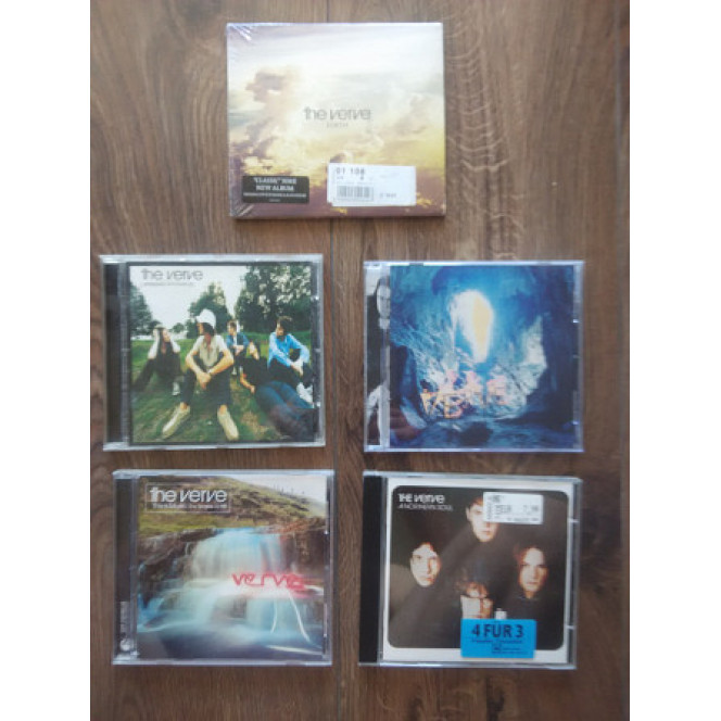 Collection of records of THE VERVE group (5 branded CDs)