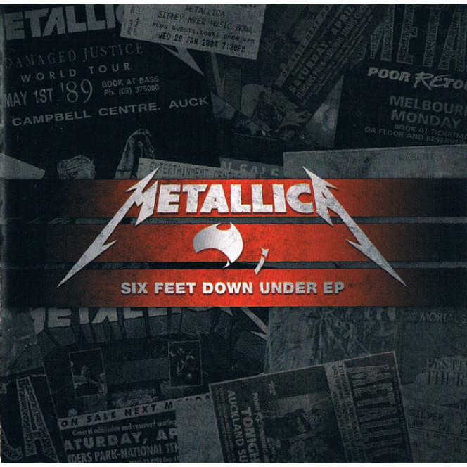 CD Metallica ‎– Six Feet Down Under EP