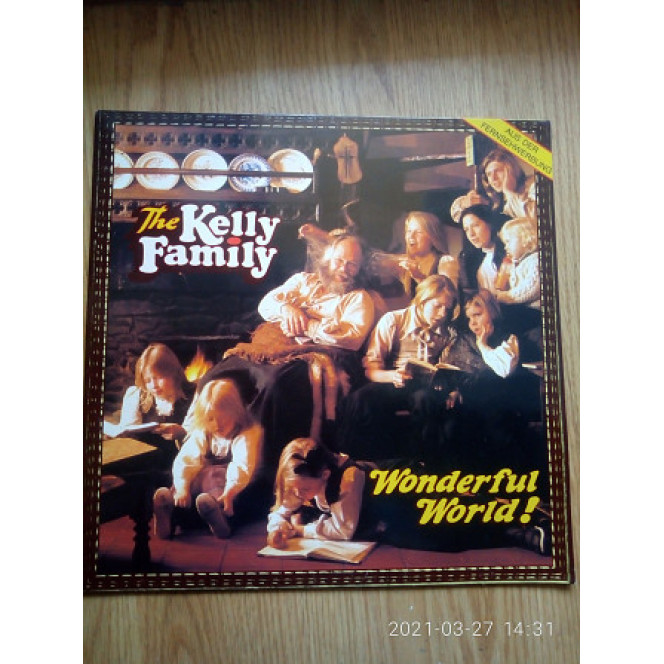 Vinolovy plate of The Kelly Family ‎ – Wonderful World!