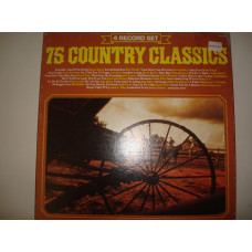 VARIOUS- 75 country classics 1985 UK 4LP Box Set