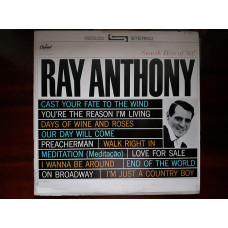 Vinyl record of LP Ray Anthony – The Smash Hits Of 63!