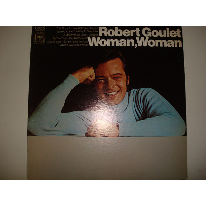 ROBERT GOULET- Woman, Woman 1968 USA Pop Vocal