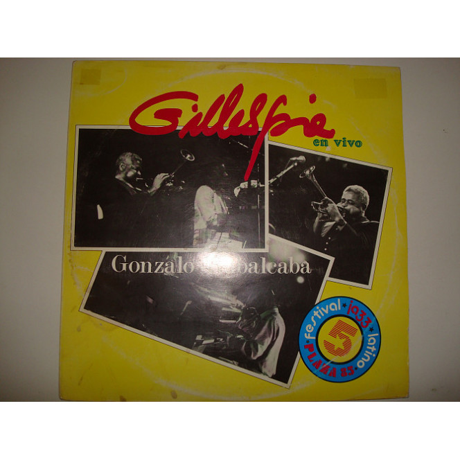 DIZZY GILLESPIE AND GONZALO RUBALLCABA-Gillespie En Vivo 1985 Cuba Afro-Cuban Jazz-Funk, Latin Jaz