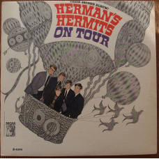 Hermans Hermits ‎– Their Second Album! Hermans Hermits On Tour