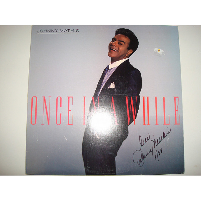 JOHNNY MATHIS- Once In A While 1988 USA Pop Vocal