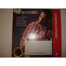 RICKY FORD- Interpretations 1982 Promo USA Post Bop