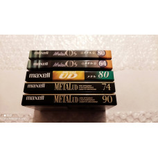 Audio cassettes MAXELL METAL Japan market