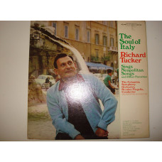 RICHARD TUCKER- The Soul Of Italy 1965 USA Classical, Folk, World, & Country Baroque, Romantic, Can