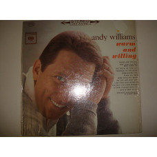 ANDY WILLIAMS- Warm And Willing 1962 USA Jazz Easy Listening