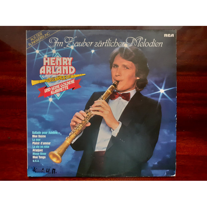 Vinyl record of LP Henry Arland –... Und Seine Goldene Klarinette - Im Zauber Zärtlicher Melodie