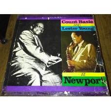 Count Basie and Lester Young – At Newport (AMIGA-8 50 076 made in GDR)