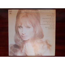 Vinyl record of LP Barbra Streisand – Barbra Streisands Greatest Hits