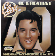 Elvis Presley 40 greatest hits 1975(UK) 2lp nm/nm