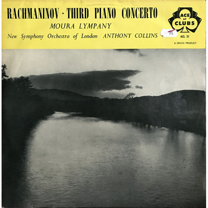 Rachmaninov, Moura Lympany, Anthony Collins, New Symphony Orchestra Of London – Third Piano Concerto