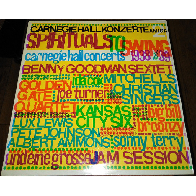 Spirituals Swing – Carnegie hall concerts 1938-1939 (II) (Amiga Jazz 8 50 061)