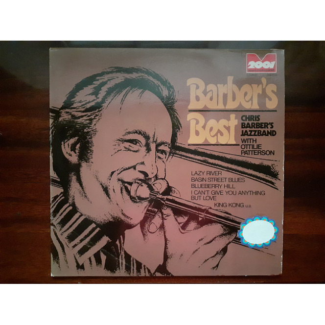 Виниловая пластинка LP Chris Barber's Jazz Band With Ottilie Patterson – Barber's Best