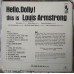 Пластинка LOUIS ARMSTRONG - Hello, Dolly! 1963 (1968, Kapp Rec KS 3364, US)