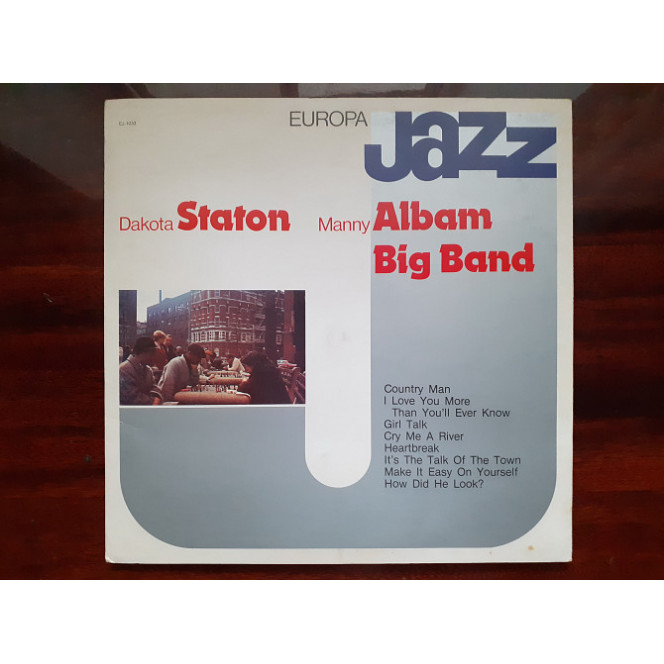 Виниловая пластинка LP Dakota Staton / Manny Albam Big Band – Europa Jazz