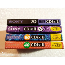 Audio cassettes SONY Japan market