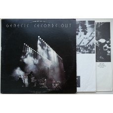 GENESIS Seconds Out 2LP Disc: EX+/EX Cover: EX