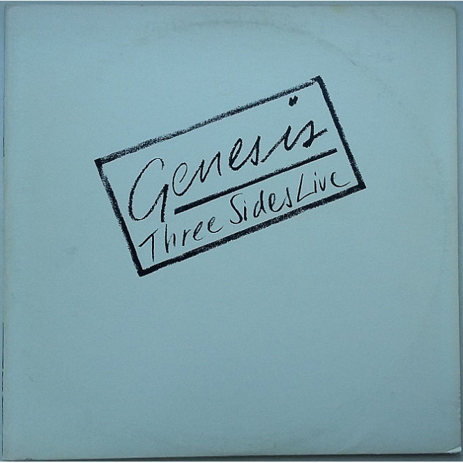 GENESIS Three Sides Live 2LP Disc: EX/EX-Cover: EX-