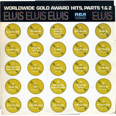 Elvis Presley 2LP Worldwide Gold Award Hits Parts 1&2 (USAmono)