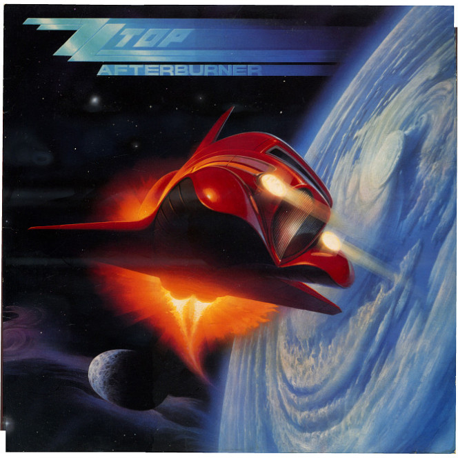 ZZ Top Afterburner 1985 USA