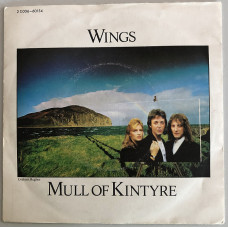 Single 7 Wings Mull of Kintyre, Germany, 1977 год