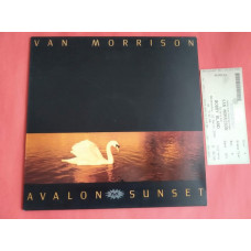 Van Morrison - Avalon / Sunset 1989 , UK + tiket !