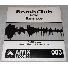 Bomb Club vinyl - Liebe Remixe