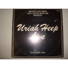 URIAH HEEP-Uriah Heep Live 1973 USA 2LP Hard Rock, Arena Rock