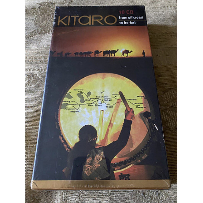 Kitaro-2008 10 CD Limited Edition 2 Books Box New Sealed!