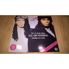 Milli Vanilli (All Or Nothing - The U.S. Remix Album) 1989. (LP). 12. Vinyl. Пластинка. Germany.