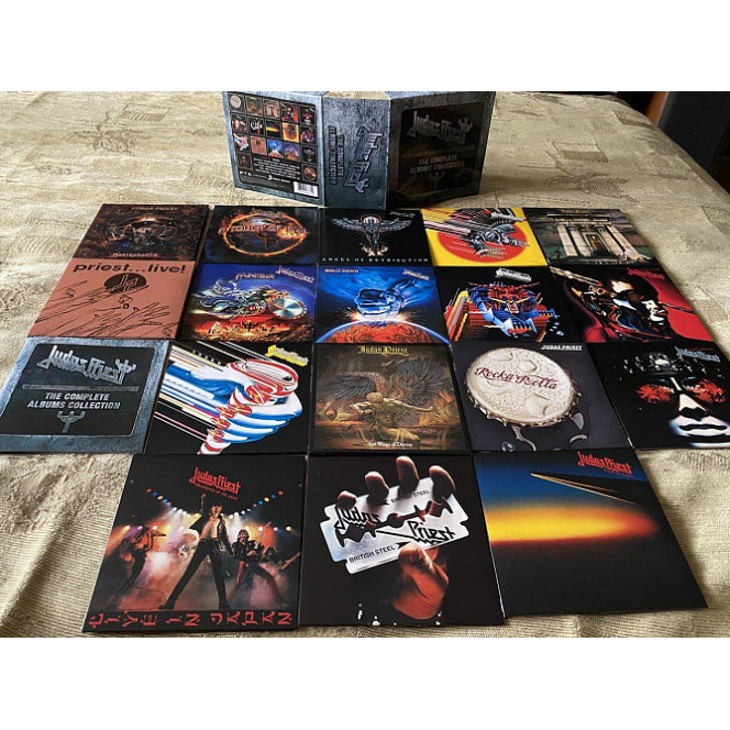 Judas Priest-2011 The Complette Album Collection 19CD Box New unsealed!