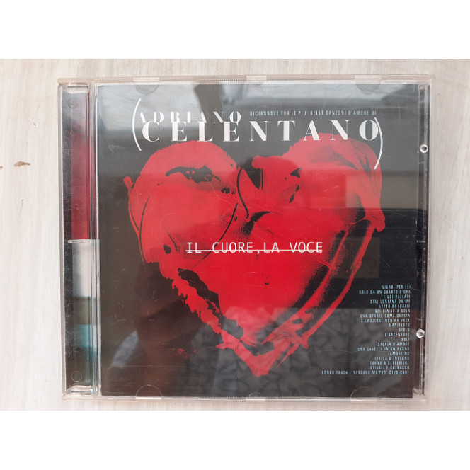 Compact disk signature CD Adriano Celentano – Il Cuore, La Voce